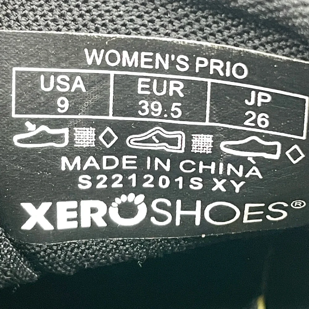 Xero Shoes Prio Womens 9 Fig Purple Minimalist Barefoot Running Shoes Sneakers
